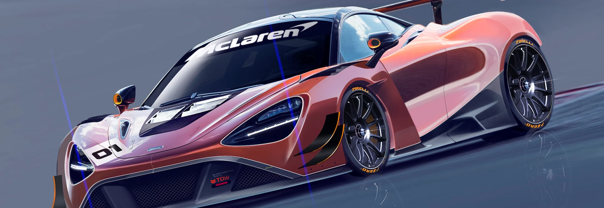 McLaren 720S GT3 race car revealed